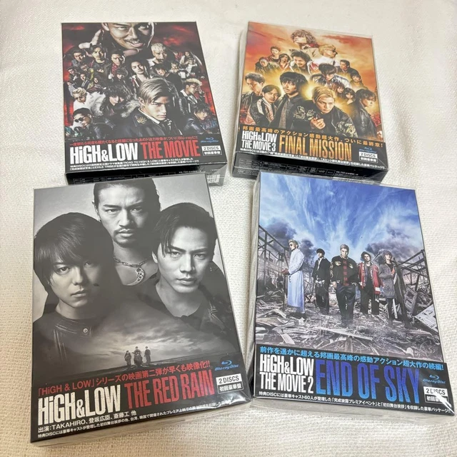 HIGH&LOW DVD セット HiGH&LOW DVD シリーズ全巻セット 計12点