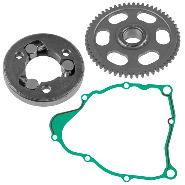 thumbnail image 2 of Caltric Starter Clutch Idler Gear For Yamaha Timberwolf YFB250 (1992-2000) – Direct Bolt-On, Chrome Finish 2 of 6
