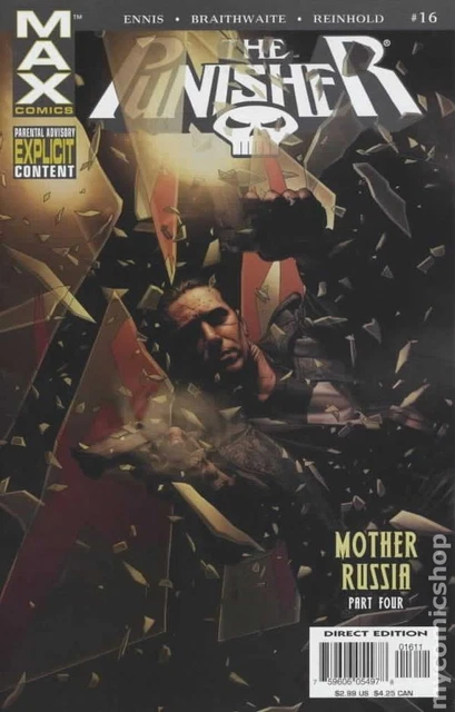 Punisher Max #16 VG 2005 Stock Image Low Grade
