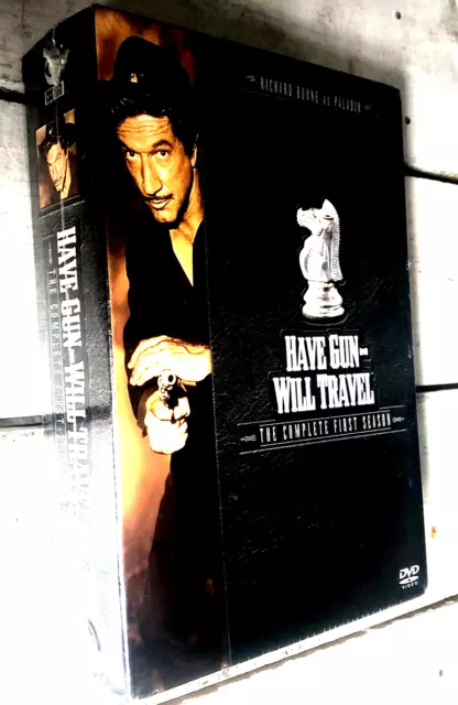Have Gun Will Travel -The Complete First Season (DVD, 2004, 6-Disc Set) SEALED