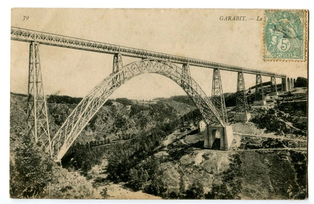 CPA 15 Cantal Garabit le Viaduc