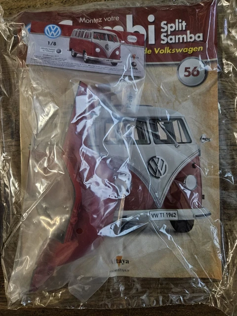 Fascicule numéro 10 n°10 Le combi Volkswagen Split Samba 1/8 1/8ème