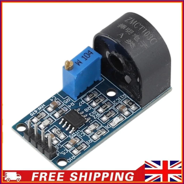 5A RANGE CURRENT Transformer Board Single Phase AC Current Sensor for ...