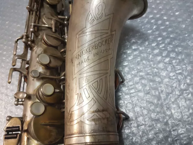 1908 KNICKERBOCKER by MARTIN ALT / ALTO SAX / SAXOPHONE - made in USA