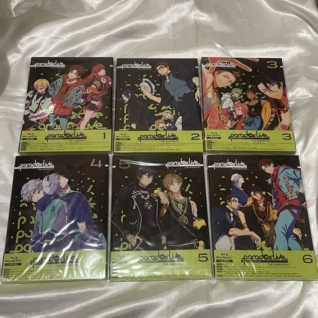 paradox live Blu-ray 1-6巻セット Paradox Live THE ANIMATION 初回版 全6巻セット - メルカリ