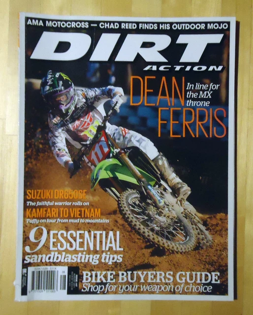DIRT ACTION MAGAZINE *Issue 147 *August 2011 *Bike Buyers Guide $10.00 ...