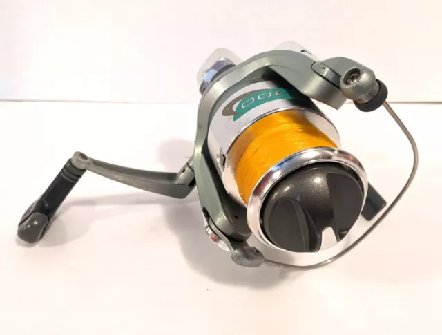 SOUTH BEND XC100 Heavy Freshwater Fishing Reel Used Silver/Grey