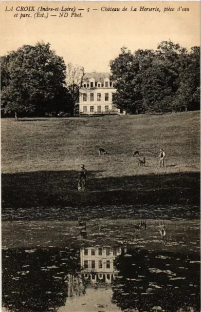 CPA AK La Croix - Chateau de la Herserie (478498)