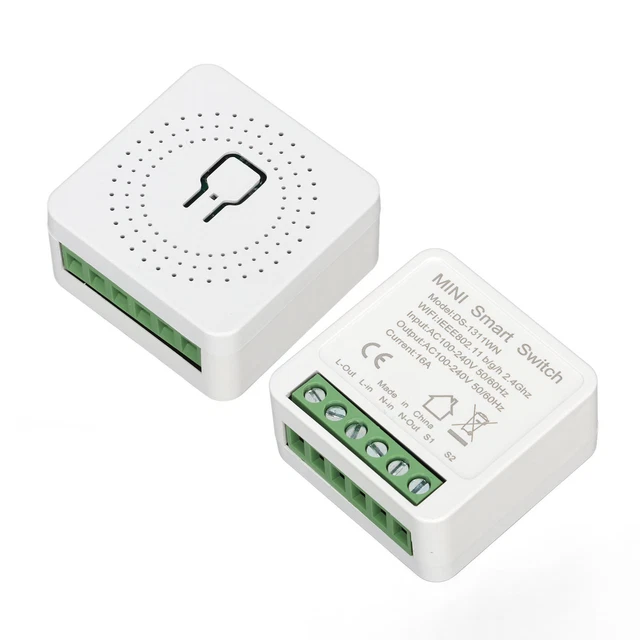 WiFi Switch Portable 16A Smart Power Switch APP Voice Control Miniature ZU