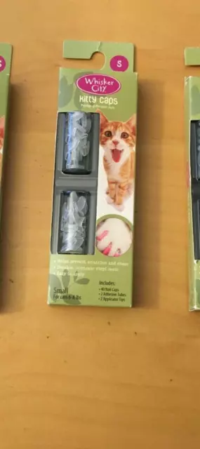 Whisker City Kitty Caps  Size  S, Lot Of 5