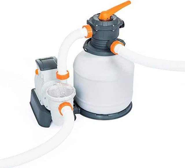 BESTWAY FLOWCLEAR 2000 Gallon Sand Filter Pump with BuiltIn Timer and Dispenser £147.99