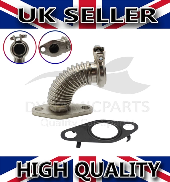EGR VALVE COOLER Tube Metal Pipe For Ford C-Max Focus Mondeo Mk4 Galaxy ...