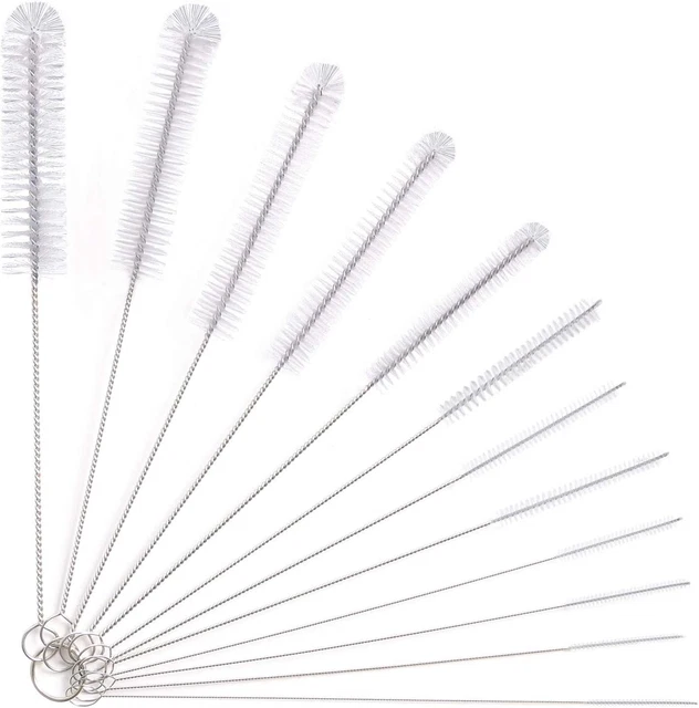 Set 10 Scovolini Per Pulizia - Spazzole Per Tubi, Ugelli E Piccoli Spazi - Foto 2