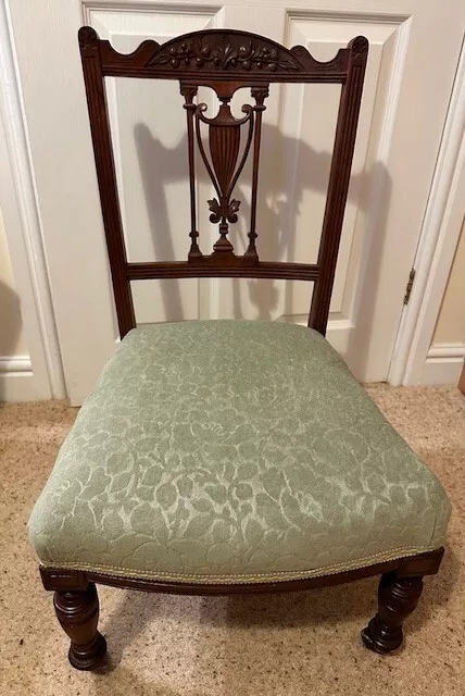 Edwardian nursing store chair antique