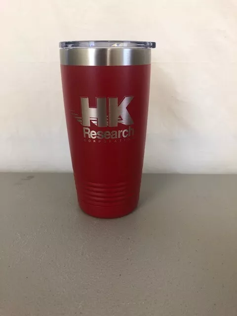 20 Oz Red Tumbler. Engrave your Company Logo. Great Gift, Advertsing, Promotions