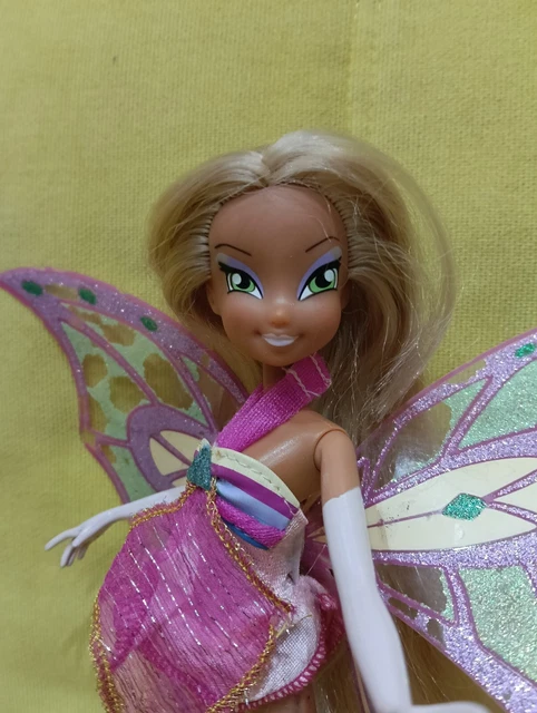 Poupée Winx Flora Enchantix Par Mattel - Rare Avec Accessoires (occasion)