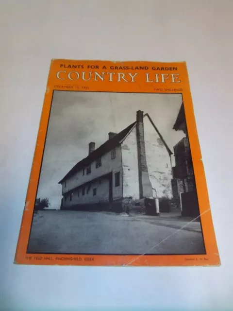 COUNTRY LIFE MAGAZINE - Dec 15 1955 - Volume CXVIII No 3074 - Miss Alison Brown