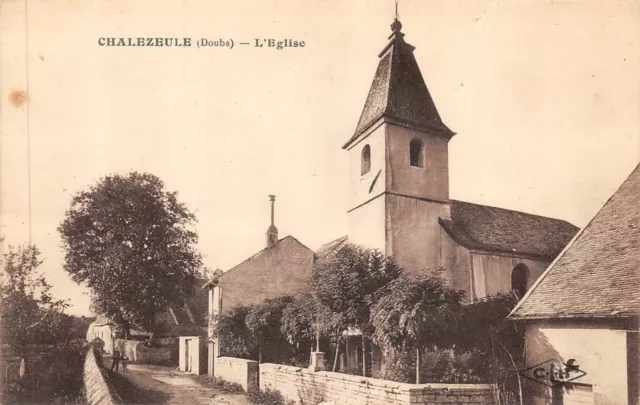 CHALEZEULE - L'église (Doubs)
