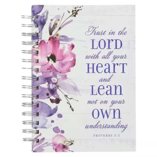 Christian Art Gifts Journal w/Scripture for Women Trust in the Lord Proverbs 3:5