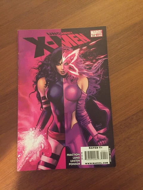 Uncanny X-Men #509 Greg Land Psylocke Cover Marvel Comics 2009 Gga Good Girl Art