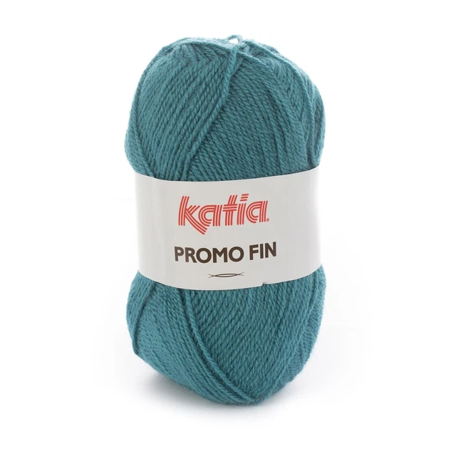 PROMO-FIN von Katia - ESMERALDA (616) - 50 g / ca. 170 m Wolle