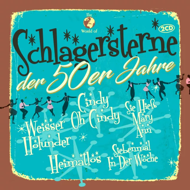 CD Schlagersterne der 50er Jahre von Various Artists 2CDs