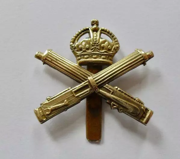 British Army Cap Badge. The Machine Gun Corps.