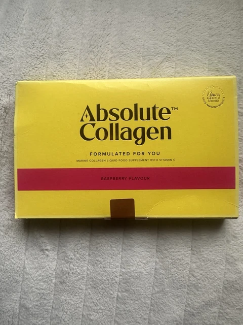 ABSOLUTE COLLAGEN MARINE Liquid 14 Day Sachets Raspberry Flavour 10ml £ ...