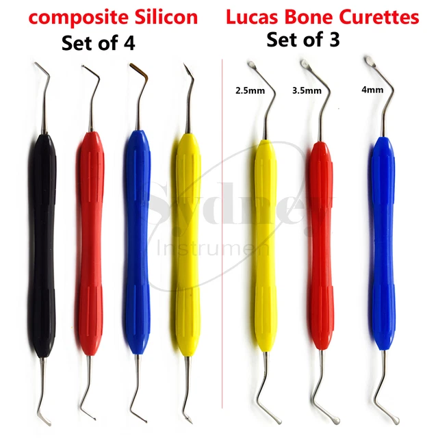 Claver Instrument Tooth DENTAL COMPOSITE TOOTH Filling Instruments Restoration Placement ...