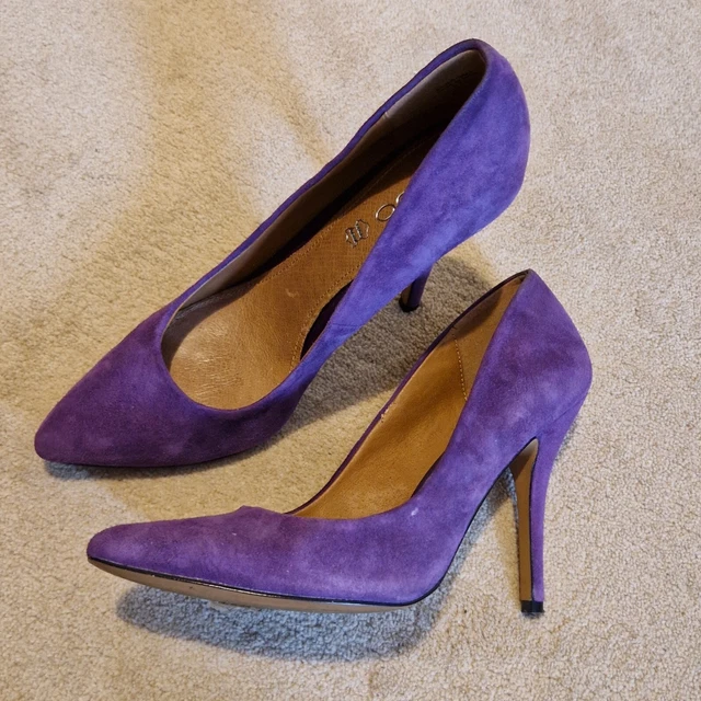 aldo purple heels