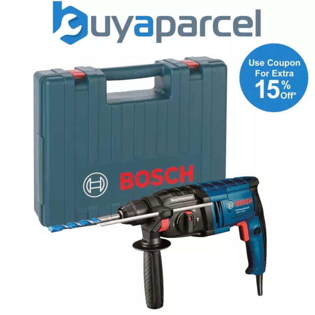 Bosch GBH2000 110v SDS Plus Rotary Hammer Drill GBH 2000 SDS+ - Includes Case