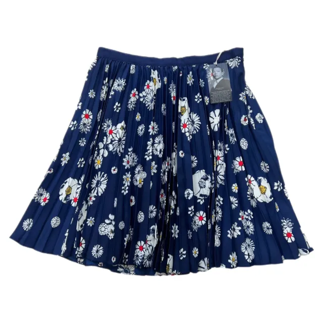 Jason Wu for Target Women's Pleated Floral Skirt Blue/White Size 8 NWT