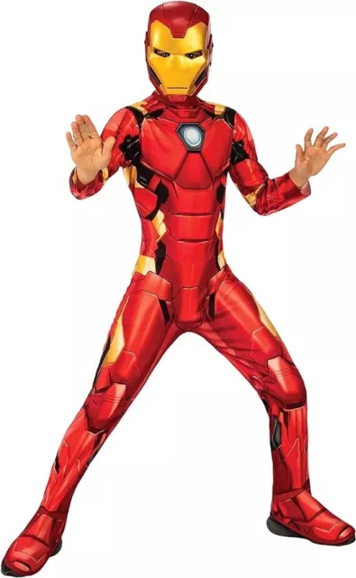 Rubie's Official Marvel Avengers Iron Man Classic Childs Costume,Large Age 9-10
