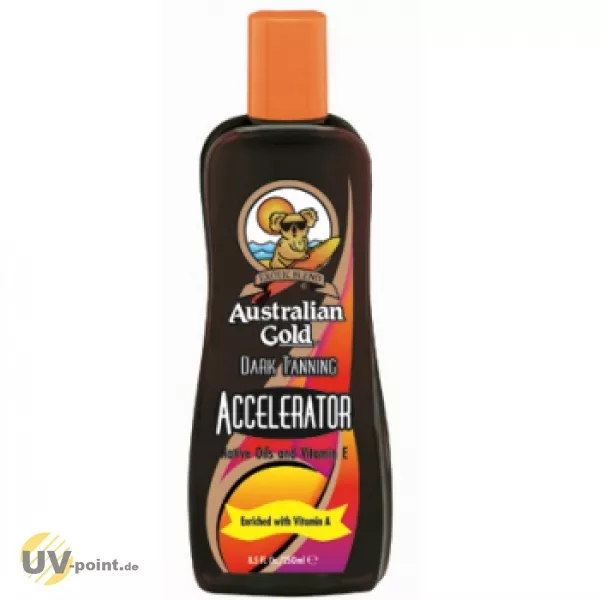 AUSTRALIAN GOLD ACCELERATOR LOTION 250ml Solarium Kosmetik Bräunungslotion