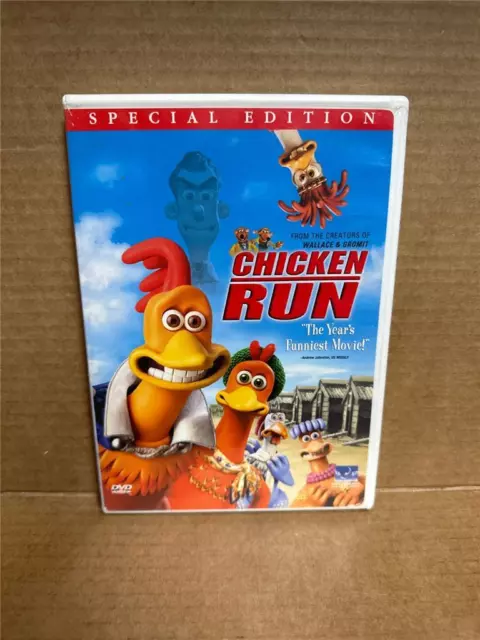 CHICKEN RUN (DVD, 2000, Widescreen) from Dreamworks, $0.99 - PicClick
