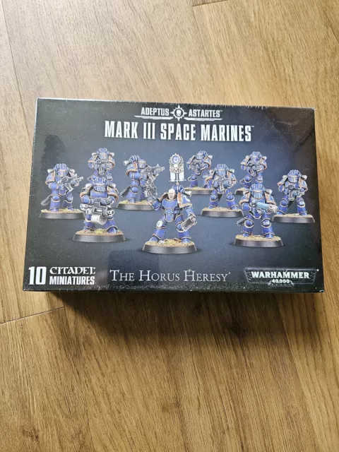 Warhammer Horus Heresy Mark 3 Space Marines Mk iii Games Workshop