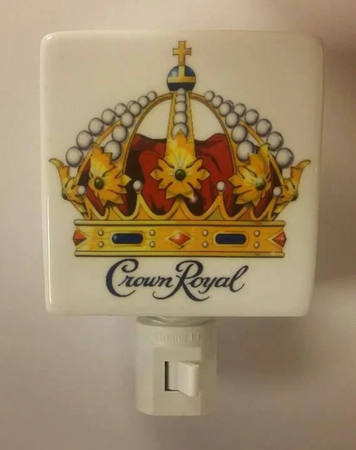 Super Nice Crown Royal Porcelain Night Light