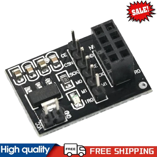 NRF24L01 COMMUNICATION MODULES 1000 Meters Wireless Transmission Module ...