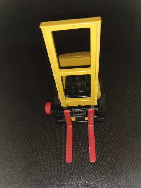 PLAYMOBIL (Q3202) CHANTIER - Chariot Elévateur Jaune 3506 Vintage