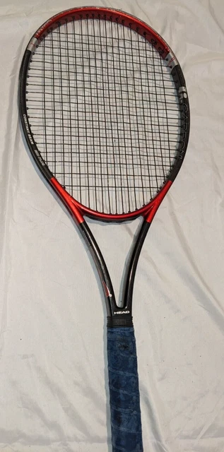 Raquette Head Ti Carbon 7001 PZ - Manche 4 1/4 - Pour Pièces Détachées Ou Réparation