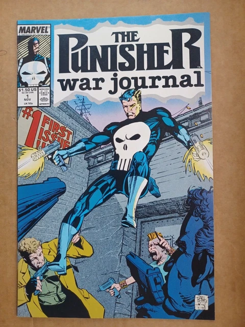 Marvel Comics Punisher War Journal Vol 1 # 1 Nov 1988