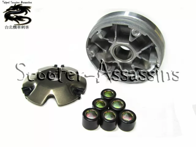 VARIATOR SET with WEIGHTS for PGO Ligero (2 stroke) My Bubu 50 2003