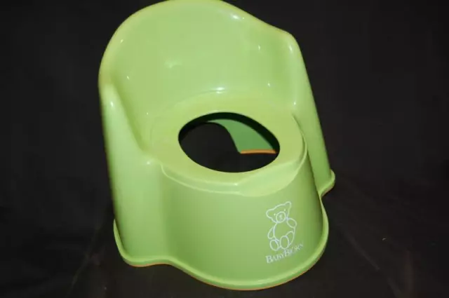 Baby Bjorn Training Chair Green High Back Needs Potty Replacement Pot