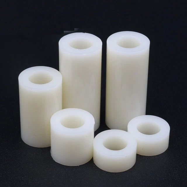 M3 M4 M5 M6 M8 Nylon Spacers Standoff ABS Round Tube White Plastic Washer