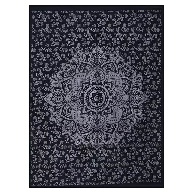 Poster Mandala Tapestry Wall Hanging Indian Decor Bohemian Throw Cotton Tapestry