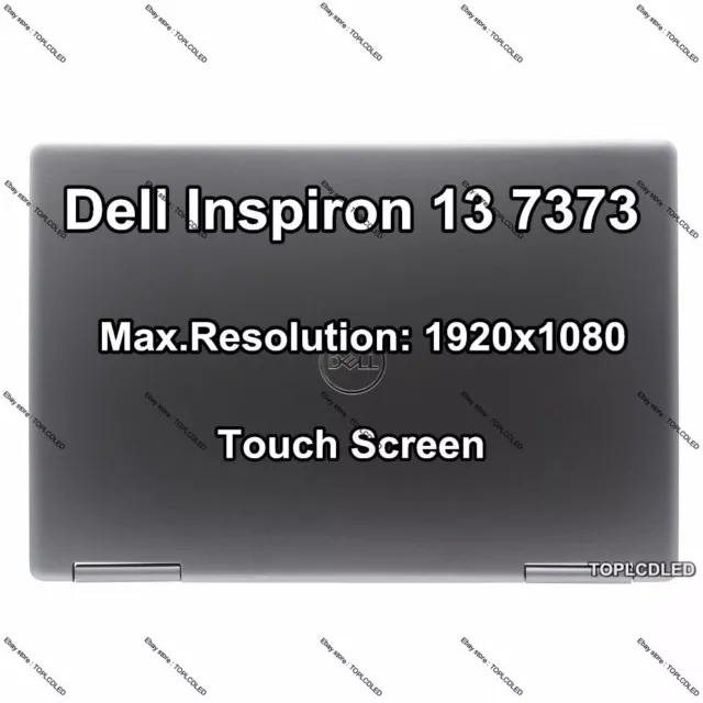 13.3" Dell Inspiron 13 7373 LCD LED 1920x1080 FHD Display Touch Screen Assembly