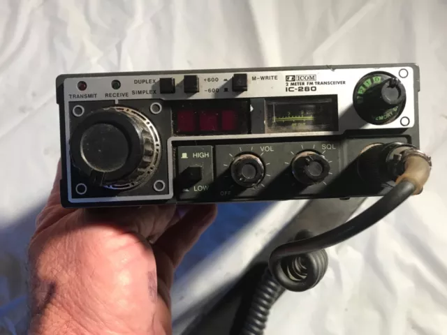 ICOM IC 280  2 METER FM RADIO  Ham Radio Transceiver