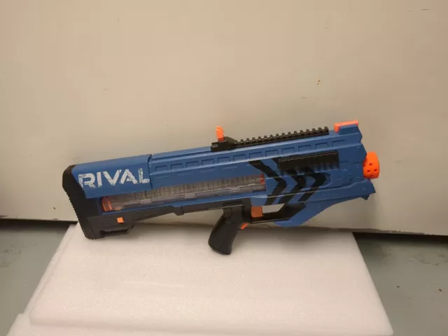 Nerf Rival Zeus MXV-1200 - BLUE - No Bullets - No Battery - Great Condition