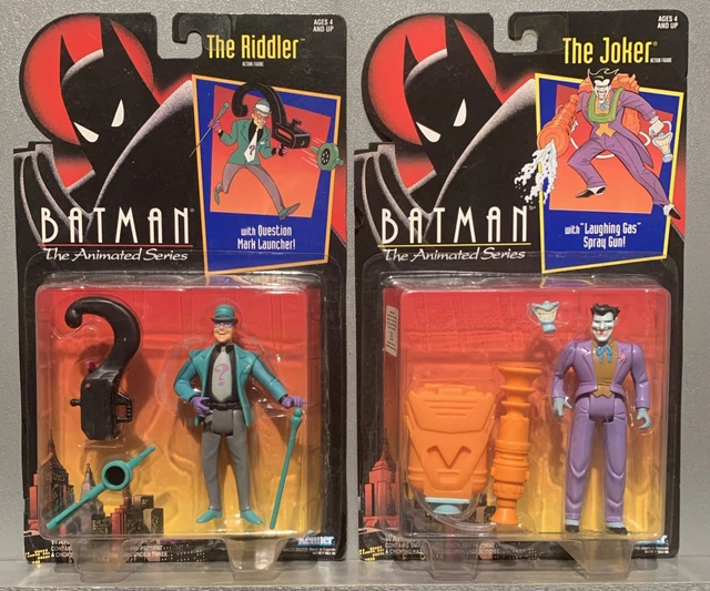 Kenner Riddler 1992 KENNER BATMAN Animated Series -The Joker & The Riddler 1st EDITION ...