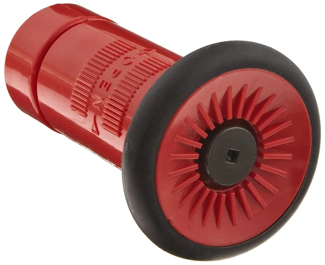 Moon 517-101 Polycarbonate Fire Hose Spray Nozzle, 22 Gpm, 1" NPSH